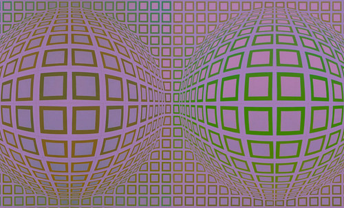 Victor Vasarely • <a style="font-size:0.8em;" href="http://www.flickr.com/photos/30735181@N00/5323527267/" target="_blank">View on Flickr</a>