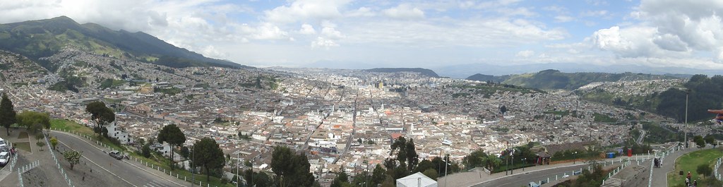 View of Quito from Panecillo