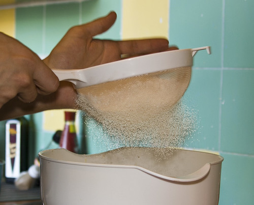Sieving Flour