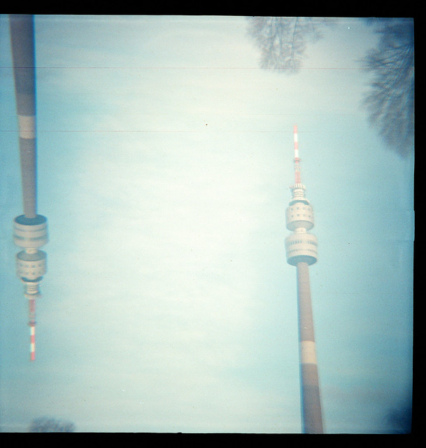 Second roll of Diana F+ film