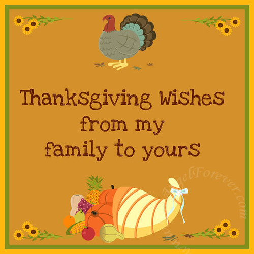 Thanksgiving wishes