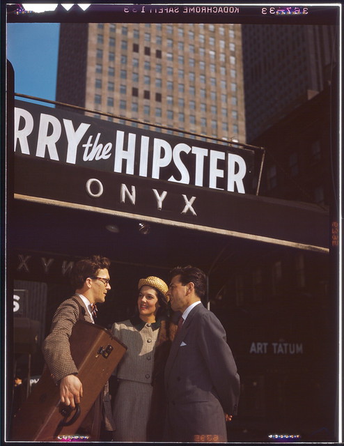 [Portrait of Toots Thielemans, Adele Girard, and Joe Marsala, Onyx, New York, N.Y., ca. 1948] (LOC)