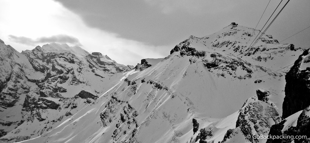 Looking back at Schilthorn