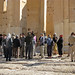 Tourists at Temple of Baal, Palmyra, Syria
