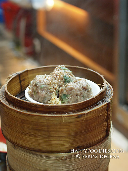 Steamed Beefball with Bean Curd Skin