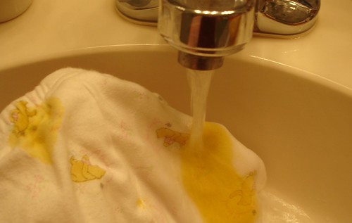 Cold Water Rinse on Baby Poop