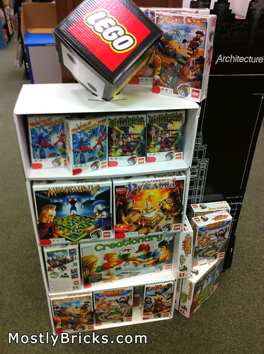 LEGO Displays at Barnes & Noble (South Austin)