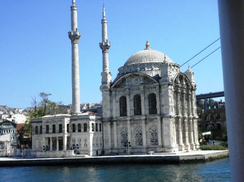 Turquia - Mesquita à beira do Bósforo