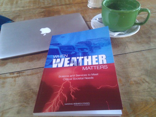 When weather matters