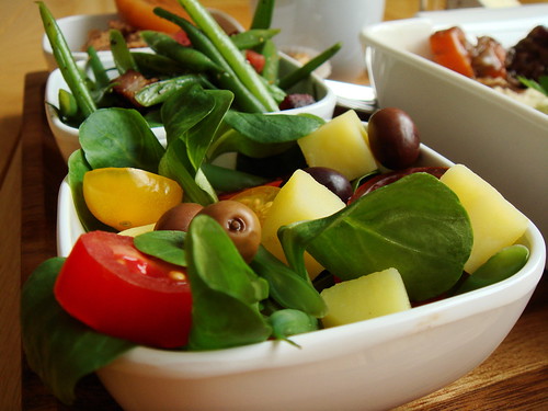 In-Flight Meal Fantasy: Almost Nicoise Salad