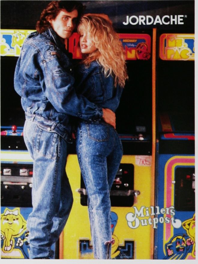 1980s Jordache jeans ad