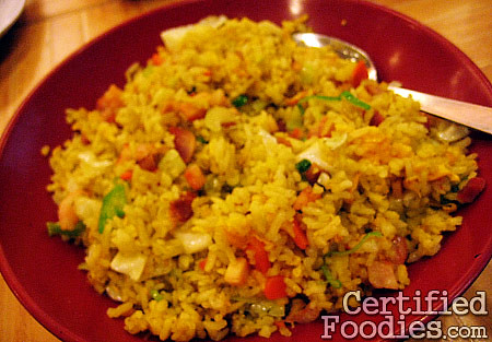 Golden Fortune Fried Rice, Php 198 - CertifiedFoodies.com