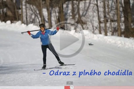 Video -  škola běžeckého lyžování: Nácvik bruslení - 2. díl