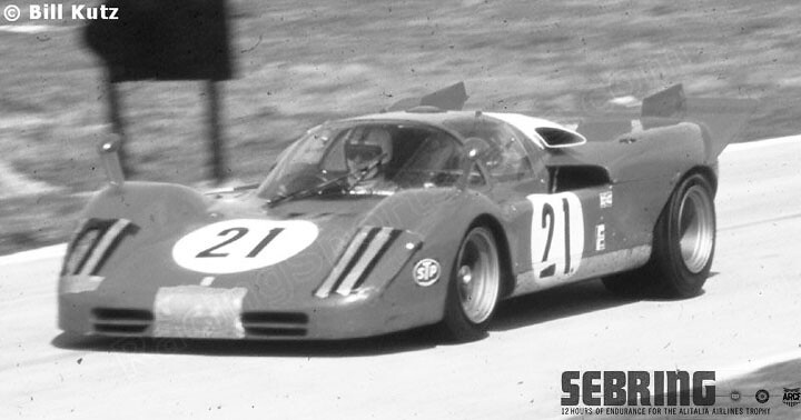 NART Ferrari 312P #21_12 SEbring #1970