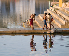 lago sacro  Pushkar