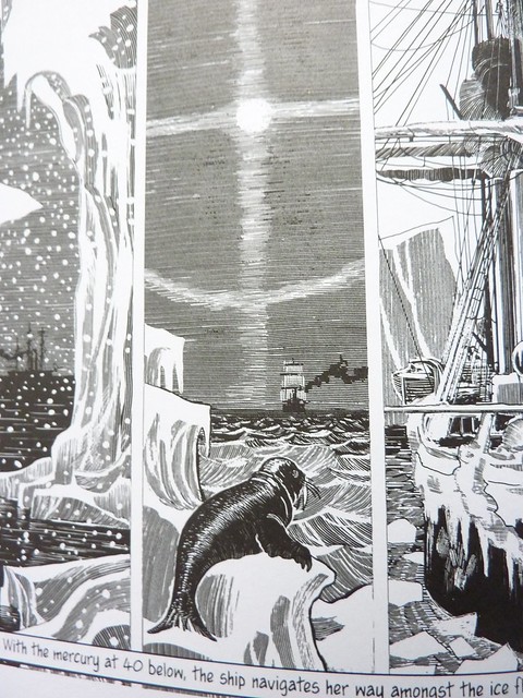 The Arctic Marauder by Jacques Tardi - detail