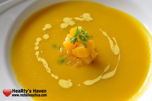 pumpkin soup restaurant verbena