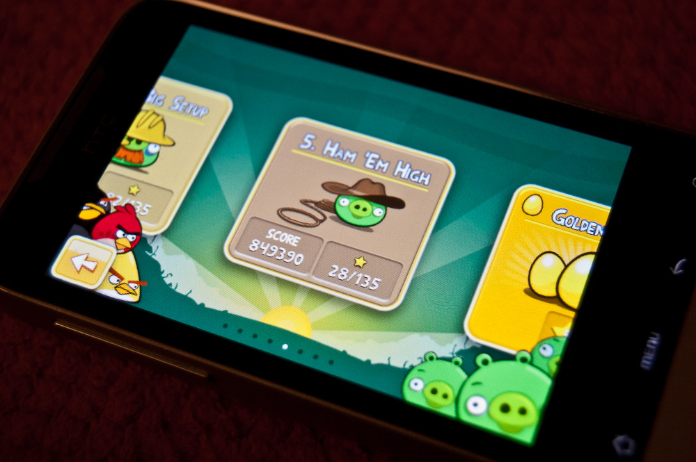 159/365 30 nuevos niveles para Angry Birds