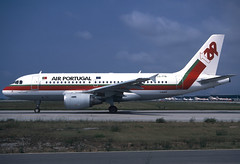TAP Air Portugal A319-111 CS-TTB BCN 25/07/1998