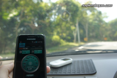 Maxis Wireless Broadband Speed At Balik Pulau Hillside