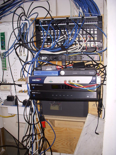 What 100+ Year Old House Doesn't Have a DIY Server Rack ...