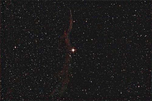 Western Veil Nebula (a quick photo from a dark site)