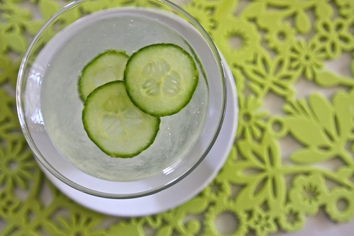 cucumber infused vodka