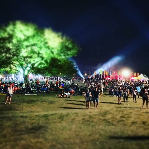 The last rays of light through the smoke as Weekend 1 came to a close Sunday night. Will you join us next weekend? #HomeAwayACL #aclfest
