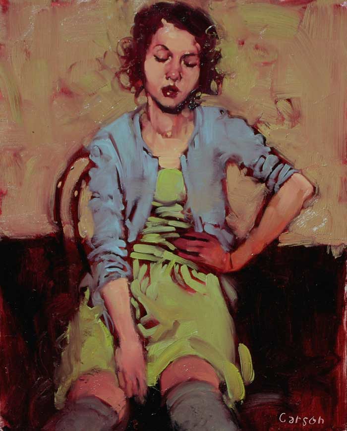 Michael carson художник картины