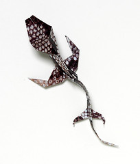 Origami création - Didier Boursin - Lezard