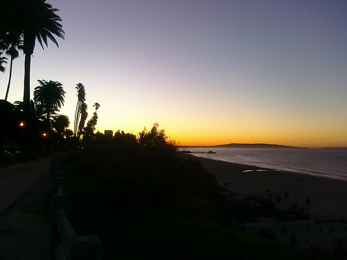 Santa Monica Sunrise Before the Run