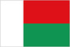 vlajka MADAGASKAR