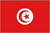 vlajka TUNISKO