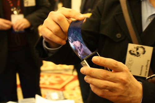 Flexible Amoled Samsung Mobile Display CES-2011