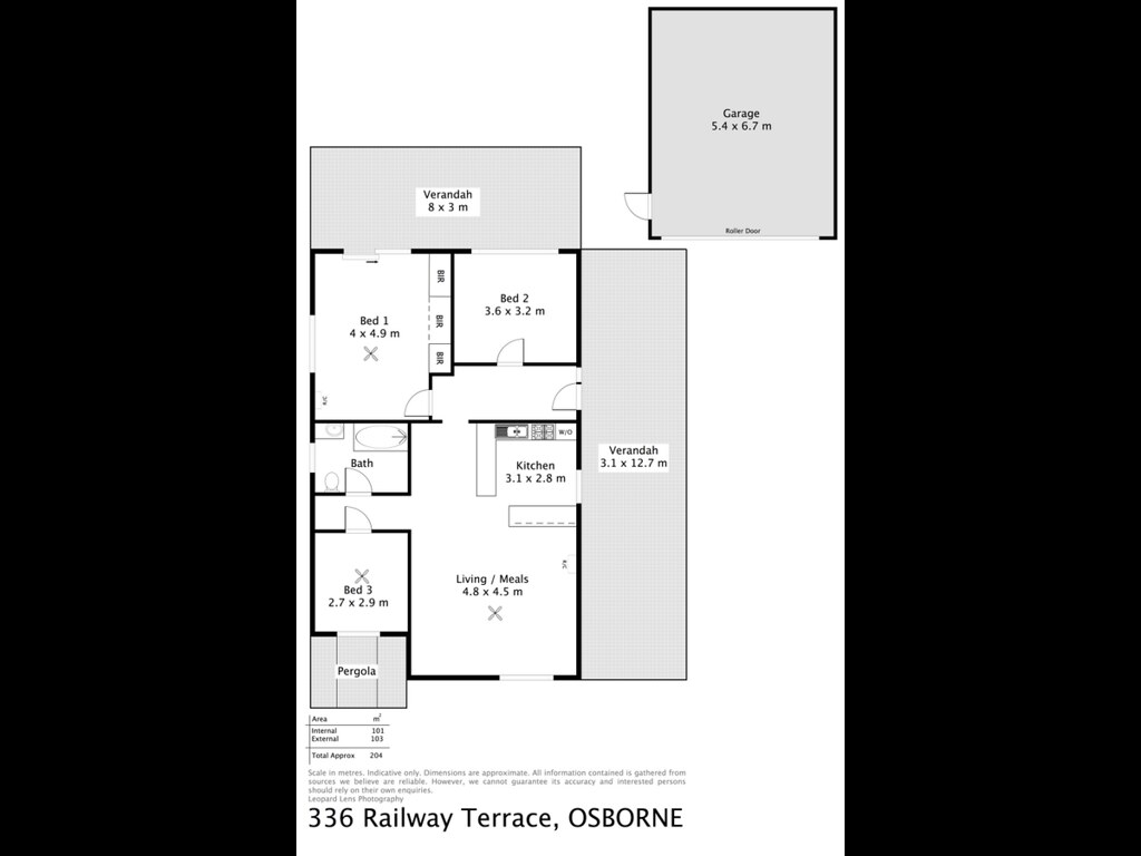 336 Railway Terrace, Osborne SA 5017 floorplan