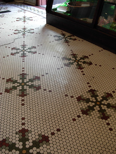 Franklin Fountain Mosaic Floor