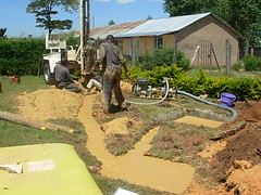 Ikobero school-drilling process