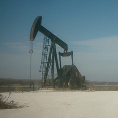 Texas Oil Well Pumping