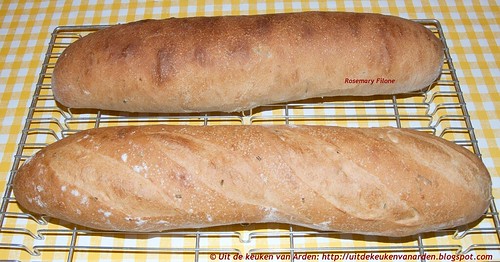 Stokbrood met rozemarijn / Rosemary Filone