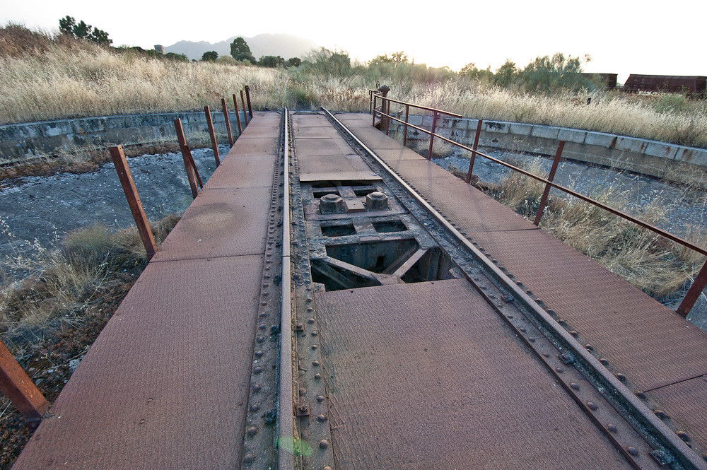 El puente giratorio ferroviario de Almorchón