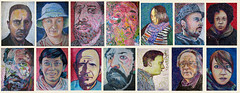 Recent Portraits 2010-11 (oil pastel)