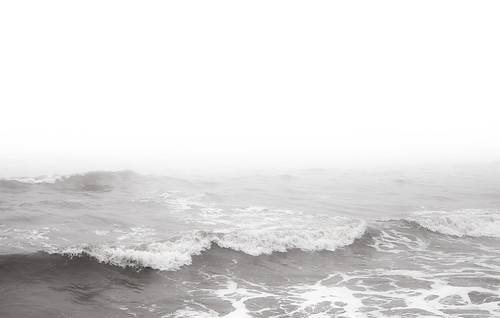 Foggy seascape