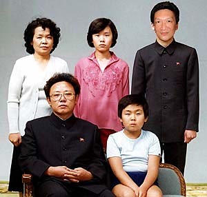 Jonal Chong with the Kim family