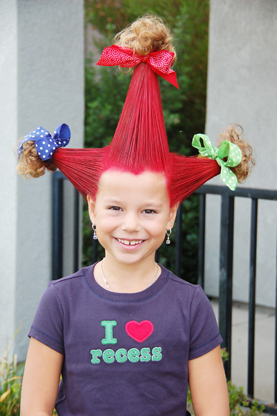 Crazy Hair Day with Allison – Bee In Our Bonnet