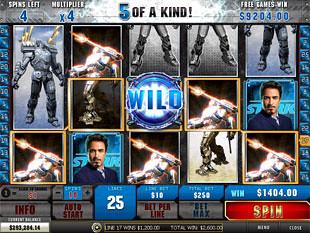 free Iron Man 2 slot free spins
