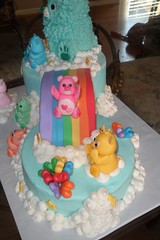 Fondant care bears made by hand • <a style="font-size:0.8em;" href="http://www.flickr.com/photos/60584691@N02/5525357228/" target="_blank">View on Flickr</a>