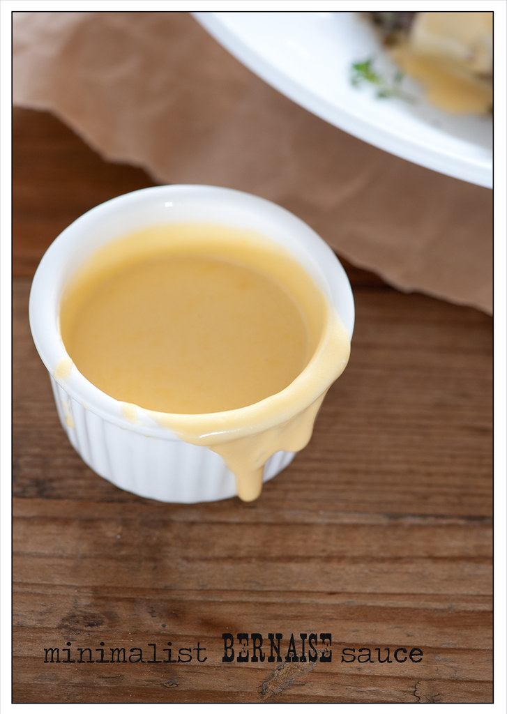 minimalist bernaise sauce recipe