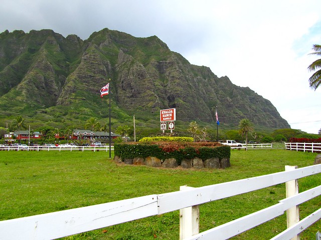 Kualoa Ranch, Kaneohe, Oahu, Hawaii
