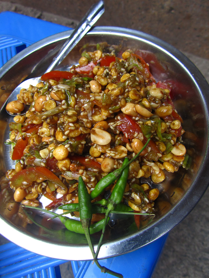 Laphet Thohk, Burmese Green Tea Salad