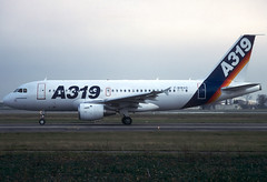 AIRBUS A319 A319-114 F-WWAS TLS 06/12/1996